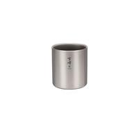 SNOW PEAK JAPAN TITANIUM TI-DOUBLE H300 STACKING MUG (TW-123) - BRAND NEW