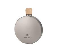 Snow Peak - Round Flask Titanium - Flask size 150 ml, titanium