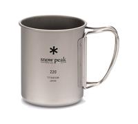Snow Peak | Titanium Single Mug 220 ml | Travel Mug | WildBounds 220 ml