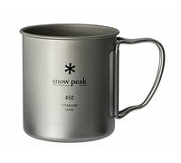 Snow Peak titanium single mug 450ml MG-143 NEW from Japan