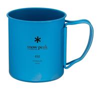 Snow Peak - Titanium Single Wall 450 Mug - Mug size One Size, blue