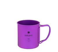 Snow Peak Titanium Single Wall 450 Mug Purple