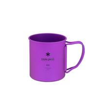 Snow Peak Titanium Single Wall 450 Mug Purple