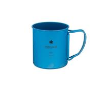 Snow Peak - Titanium mug - Titanium Single Wall 450 Mug Blue in Titanium Blue