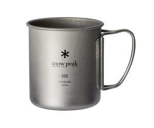 Snow Peak Titanium Single Walled Mug (MG-142), Grey