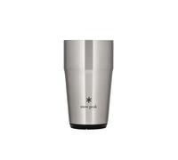 Snow Peak Vacuum Shimo Tumbler 470ml, Silver, Lightweight Insulated Tumbler for Camping & Outdoors