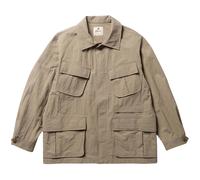 Snow Peak | Nylon Washer Jacket | Military Style Jacket | Greige L