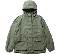 Snow Peak - Water-repellent parka in recycled cotton - Light Dobby Cloth Parka Foliage for Men in Nylon - Size M - Green Green M