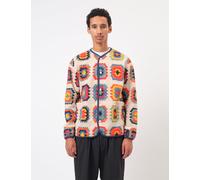 Snow Peak Wool Jacquard Cardigan - Ivory - White / M