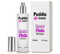 Snow Pixie Perfume Spray - 100ml Parfum in Frosted White Glass Bottle - Perfume Scent - Branded Gift Box - Vegan Friendly - Puddle of Wax - Made in the UK