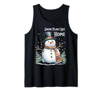 Snow Place Like Home Snowman Tank Top