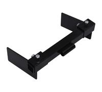 Snow Plow Adapter for Lawn Mower Black Outdoor Equipment Clamp vidaXL