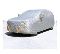 Snow Protection Car Cover Compatible With Audi Q4 e-tron 2021-2025, Thicken Outdoor Anti Freeze Heavy Wind All Weather Full Car Covers Anti-scratch Tarpaulin(White)