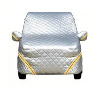 Snow Protection Car Cover Compatible With Toyota ProAce City EV 2021, Thicken Outdoor Anti Freeze Heavy Wind All Weather Full Car Covers Anti-scratch Tarpaulin(White)