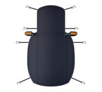 Snow Protection Cover for the Windscreen - Car Windscreen Snow Cover Windproof Frost Barrier for Windows | For Winter Outdoor Parking Garage SUV Vehicle Driving
