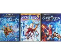 SNOW QUEEN 1-3 COMPLETE COLLECTION / 1. THE SNOW QUEEN / 2. SNOW QUEEN 2 - MAGIC OF THE ICE MIRROR / 3. THE SNOW QUEEN 3 - FIRE AND ICE = ULTIMATE 3x DVD UK SET