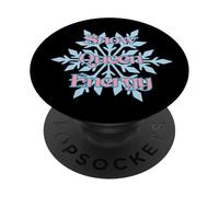 Snow Queen Energy Fierce Queer Holiday Pride PopSockets Adhesive PopGrip