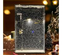 Snow Scene Night Light - Snowy Night Street Lamps | Winter Snow Night Light | Funny D-I-Y Christmas Night Light | Night Light for Gi-fts Lamp for Bedroom Christmas Indoor Decoration