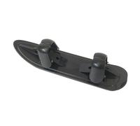 Snow Scooter Ski Sled - 18.11 Inch Snow Scooter Sled | ABS Metal Ski Attachment - 2 In 1 Stroller Skis Wheel Attachment Portable Easy Install For Cycling Parks And Sidewalks Resort Use
