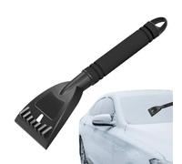 Snow Scraper, Ice Scraper for Car Windshield - Snow Scraper for 12.6 Inch Car | Ice Scraper and Snow Scraper with Ergonomic Foam Grip for Cars with Fin