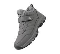 snow shoes women Womens Winter Snow Boots Waterproof Fully Fur Lined Warm Ankle Booties Lightweight Anti-Slip Outdoor Walking Shoes Casual Warm Wide Fit Trekking Backpacking Hiking Boot Grey 6.5