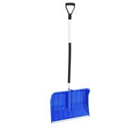 Snow Shovel Blue 145 cm Aluminium Shoveling Tool Scoop Remover vidaXL