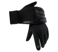 Snow Ski Gloves - Men's Cycling Gloves, Thermal Running Gloves with Touch Screen Windproof | Reflective Warm Writing Gloves for Running and Walking