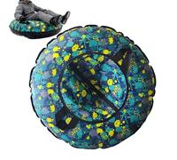 Snow Sled,41-inch with Handles Inflatable PVC Raft - Sleds for Adults | for Christmas Pool Winter Outdoor Adults Camping Fishing Grass Kids