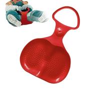 Snow Sled Board With Handle, Snow Sledge, Portable Handle Snows Slider Outdoor Winter Sliding Supplies For School Vacation Family Kids Adults Teens Visitors Resort Mountain Park Beach