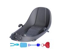 Snow Sled,Built-in Backrest Sport Supplies - Outdoor Snow Sled with Brake | for Cold Weather Snowy Hills Park Backyard Playground Children