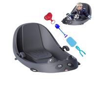 Snow Sled | Ergonomic Family-Friendly - Kids Outdoor Sled with Brake | for Snowy Hills Park Backyard Playground Boys Girls Children Preschoolers