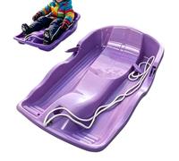 Snow Sled for Beach Winter Grass Ground Sliding Gear with Pull Rope