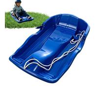 Snow Sled for Beach Winter Grass Ground Sliding Gear with Pull Rope