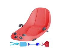 Snow Sled for Kids - Ergonomic Family-Friendly - Sled with Built-in Brake | for Snowy Hills Park Backyard Playground Boys Girls Children Preschoolers