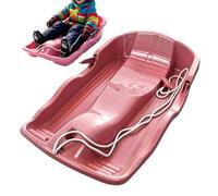 Snow Sled for Kids with Pull Rope Thick Grass Ground Playing Seat