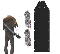 Snow Sled - Polyethylene 73 x 23 Inches | Game Sled for Deer with Heavy Duty Dead Drag, Easy to Carry | Camping, Entertainment