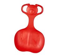 Snow Sled Skiing Board Heavy Duty Large Snow Luge for Boys Girls Kids Adults Red