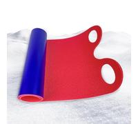 Snow Sled - Snow Sled Mat| Flexible Winter | Durable Flying Mat | Lightweight Sledge Flying Glide Smoothly On | Perfect For Hills And Winter Fun| Soft Thickened Sliding