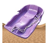 Snow Sled with Pull Rope Thick Grass Ground Playing Seat