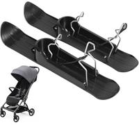 Snow Sledge for Scooters, Snow Ski Set, Snowboard Ski Kit for Cycling, Balanced Scooter Portable for Ski Resorts, Golf Carts and Strollers