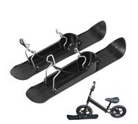 Snow Sledge Kit | Portable Bike Attachment | Winter Ski Accessory for Mountain Trails Frozen Terrain Adjustable Pedals Stable Handle Conversion Change Adventure On C