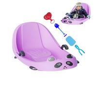 Snow Sledge - Winter Sports Equipment | Sledge with Integrated Brake | Boys Cold Weather Snowy Hills Park Backyard Playground