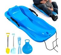 Snow Sleds for Kids and Adult - Lightweight Sledding Equipment - Disc Child Skiboard,for Park Mountains Ice Grass Sand Men Boys Girls Youth
