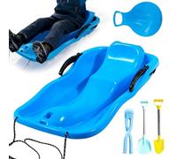 Snow Slide with Handle | Lightweight Sledge Gear - Disc for Kids Skiboard | for Beach Mountains Ice Grass Men Women Boys Girls Youth Teens
