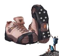 Snow Spikes for Shoes | Ice Snow Shoes Traction Cleats Non-Slip,Stainless Steel Footwear Traction Grips for Women Men Mountaineering Climbing Hiking Rock Climbing Backpacking