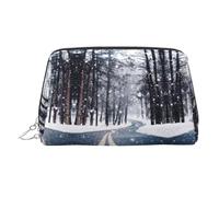 Snow Street Printed Multifunctional Storage Bag, Protective Cosmetic Pouch for Weekend Travel and Gym