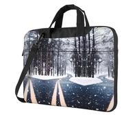 Snow Street Printed Waterproof Laptop Case Ultra-Thin Portable One-Shoulder Laptop Bag 600d Oxford 13in/14in/15.6in