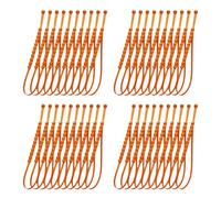 Snow Ties - 40 Pieces Adjustable Cable Chains for Wheel | Non-slip and Wear-resistant Traction Cables, Easy Assembly for Winter Roads Suitable for Cars, Trucks and Motorcycles