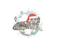 Snow Tiger Women's T-Shirt - White - S - White