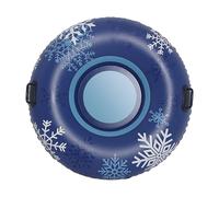 Snow Tube,43.3inches Cold-Resistant Inflatable Float | Heavy Duty Sled,for Winter Snow Adventure Travel Explore Race Party Camp Picnic